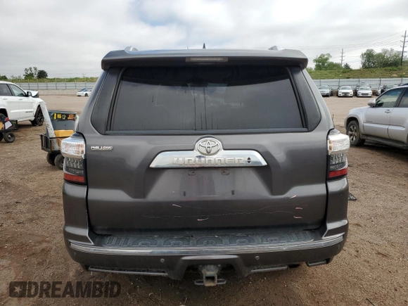 2015 Toyota 4Runner Limited with VIN JTEBU5JR5F5262482, listed as a Copart auction lot 57682185 with 181,877 mi miles and Salvage title. Bid and sale history available at DreamBid. Image 6.