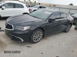 2019 Acura TLX with VIN 19UUB1F31KA009727, listed as a Copart auction lot 59752635 with 32,158 mi miles and Salvage title. Bid and sale history available at DreamBid. Image 1.