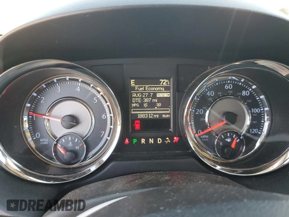 2014 Chrysler Town & Country Touring with VIN 2C4RC1BG3ER446557, listed as a Copart auction lot 50443995 with 188,312 mi miles and Salvage Title. Bid and sale history available at carsss.com. Image 9.