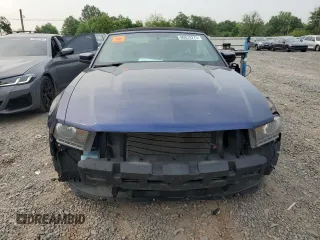 2010 Ford Mustang GT with VIN 1ZVBP8FH7A5119858, listed as a Copart auction lot 60839275 with 118,520 mi miles and Salvage title. Bid and sale history available at DreamBid. Image 5.