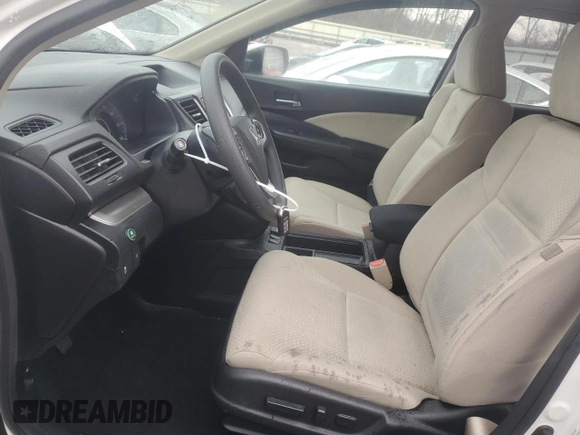 2016 Honda CR-V EX with VIN 5J6RM4H57GL112137, listed as a Copart auction lot 46887075 with 40,395 mi miles and Salvage Title. Bid and sale history available at DreamBid. Image 7.