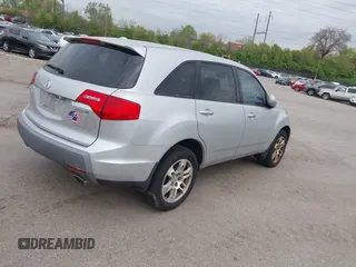 2009 Acura MDX Tech/Entertainment Pkg with VIN 2HNYD28429H523839, listed as a IAAI auction lot 42086231 with 203,211 mi miles. Bid and sale history available at carsss.com. Image 4.