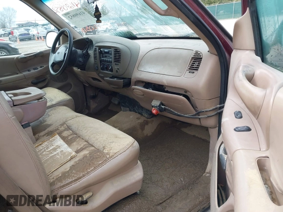 1997 Ford F-150 XL with VIN 1FTEX18L5VNC45344, listed as a IAAI auction lot 41690852 with 205,766 mi miles. Bid and sale history available at carsss.com. Image 5.