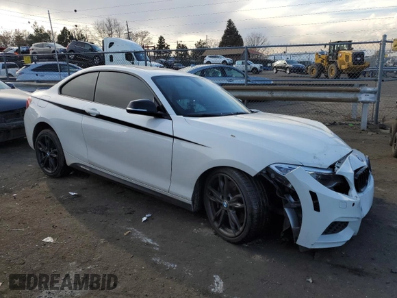 2017 BMW 2 Series M240i xDrive with VIN WBA2G3C33HV986647, listed as a Copart auction lot 78258553 with 52,985 mi miles. Bid and sale history available at carsss.com. Image 4.
