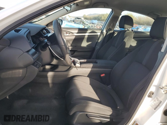2019 Honda Civic LX with VIN 2HGFC2F60KH504492, listed as a Copart auction lot 47772205 with 81,617 mi miles and Salvage Title. Bid and sale history available at DreamBid. Image 7.