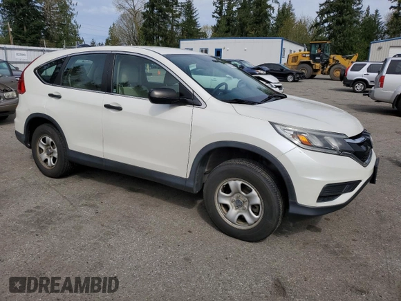 2016 Honda CR-V LX with VIN 5J6RM4H36GL089433, listed as a Copart auction lot 52328515 with 136,550 mi miles and Salvage Title. Bid and sale history available at carsss.com. Image 4.