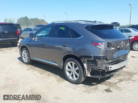 2012 Lexus RX with VIN 2T2ZK1BA6CC072744, listed as a IAAI auction lot 42001534 with 179,862 mi miles and . Bid and sale history available at carsss.com. Image 3.