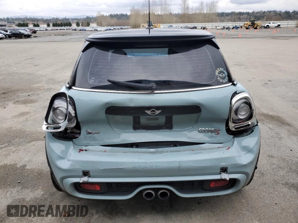2018 MINI Hardtop Cooper S with VIN WMWXP7C55J2A47573, listed as a Copart auction lot 49011385 with 78,706 mi miles and Salvage Title. Bid and sale history available at DreamBid. Image 6.