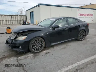 2010 Lexus IS F F with VIN JTHBP5C22A5007114, listed as a Copart auction lot 42757975 with 92,780 mi miles and Salvage Title. Bid and sale history available at DreamBid. Image 1.