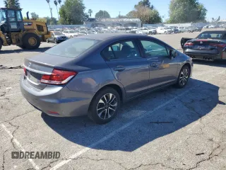 2014 Honda Civic Sedan EX with VIN 19XFB2F84EE259683, listed as a Copart auction lot 46661875 with 68,967 mi miles and Clean Title. Bid and sale history available at carsss.com. Image 3.