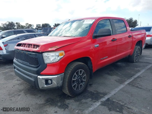 2014 Toyota Tundra 2WD Truck SR5 with VIN 5TFEY5F16EX155291, listed as a IAAI auction lot 41431246 with NaN miles. Bid and sale history available at carsss.com. Image 2.