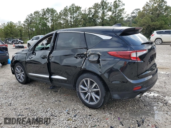 2020 Acura RDX Technology with VIN 5J8TC1H50LL004046, listed as a Copart auction lot 54356915 with 50,218 mi miles and Salvage title. Bid and sale history available at DreamBid. Image 2.