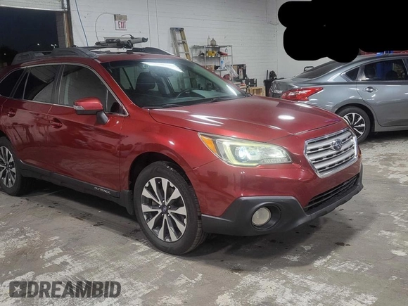 2017 Subaru Outback Limited z VIN 4S4BSANC5H3286090, wystawiony jako Copart lot #58672865 z przebiegiem 147 579 mil mil oraz Czysty tytuł • Clean title. Historia ofert i sprzedaży dostępna na DreamBid. Obrazek 1.