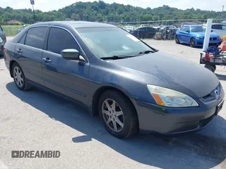 2004 Honda Accord EX z VIN 1HGCM66554A021791, wystawiony jako IAAI lot #42843604 z przebiegiem 130 430 mil mil oraz . Historia ofert i sprzedaży dostępna na DreamBid. Obrazek 1.