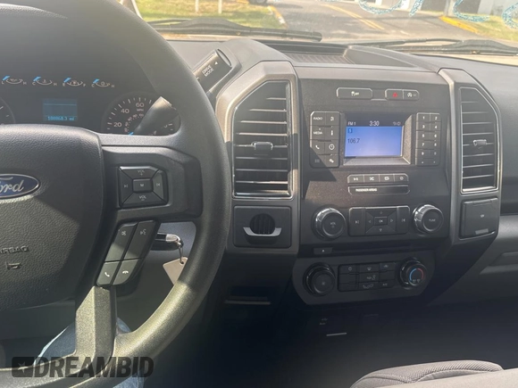 2018 Ford F-150 XL with VIN 1FTEW1CG7JKE78182, listed as a Copart auction lot 53730155 with 108,863 mi miles and Clean Title. Bid and sale history available at carsss.com. Image 9.