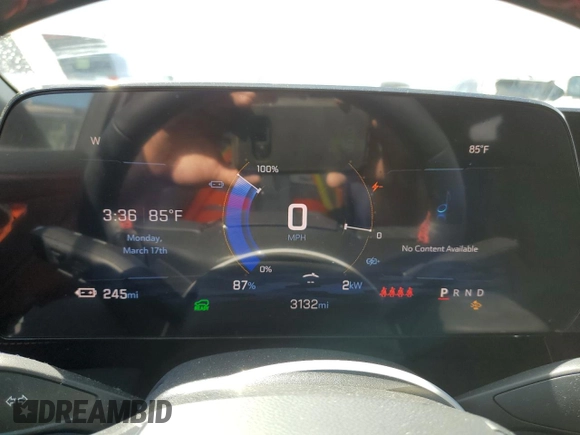 2024 Chevrolet Blazer EV eAWD RS z VIN 3GNKDCRJ3RS255118, wystawiony jako Copart lot #49162575 z przebiegiem 3132 mil mil oraz Szkody całkowita. Historia ofert i sprzedaży dostępna na DreamBid. Obrazek 9.