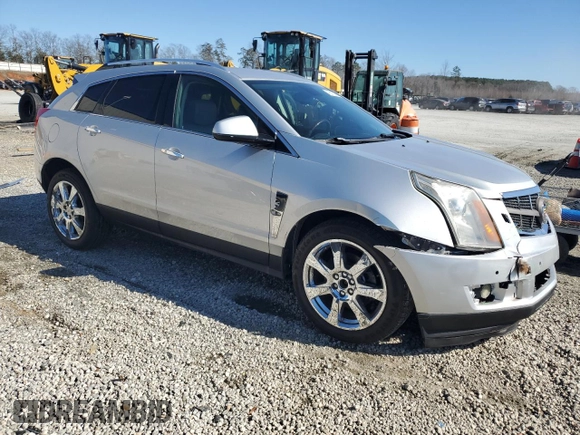 2011 Cadillac SRX Premium Collection with VIN 3GYFNCEY9BS670650, listed as a Copart auction lot 43570205 with 231,358 mi miles and Salvage Title. Bid and sale history available at carsss.com. Image 4.