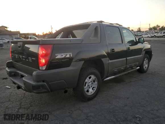 2004 Chevrolet Avalanche Z71 with VIN 3GNEK12T74G287441, listed as a Copart auction lot 74966144 with 191,595 mi miles and Salvage Title. Bid and sale history available at carsss.com. Image 3.