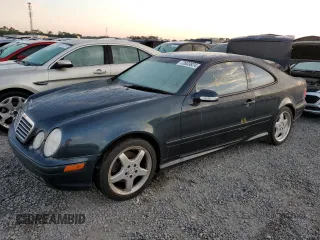 2002 Mercedes-Benz CLK 320/430 with VIN WDBLJ70G12F198831, listed as a Copart auction lot 73933824 with Not Provided miles and Salvage Title. Bid and sale history available at carsss.com. Image 1.