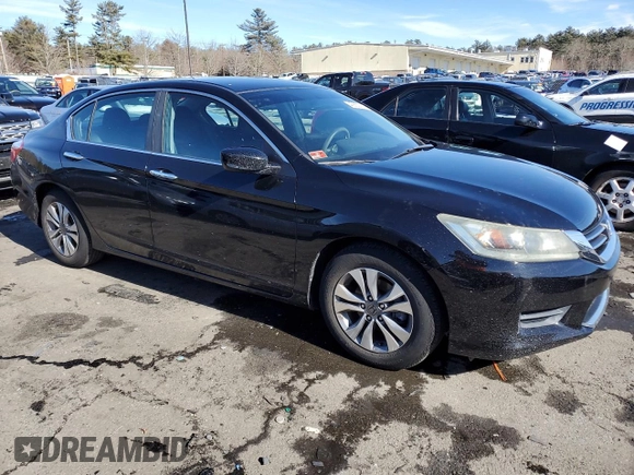 2015 Honda Accord LX with VIN 1HGCR2F34FA137785, listed as a Copart auction lot 45862725 with 91,542 mi miles and Salvage Title. Bid and sale history available at DreamBid. Image 4.