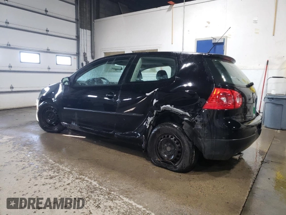2009 Volkswagen Rabbit S with VIN WVWAA71K69W001495, listed as a Copart auction lot 86813914 with 147,398 mi miles and Salvage title. Bid and sale history available at DreamBid. Image 2.
