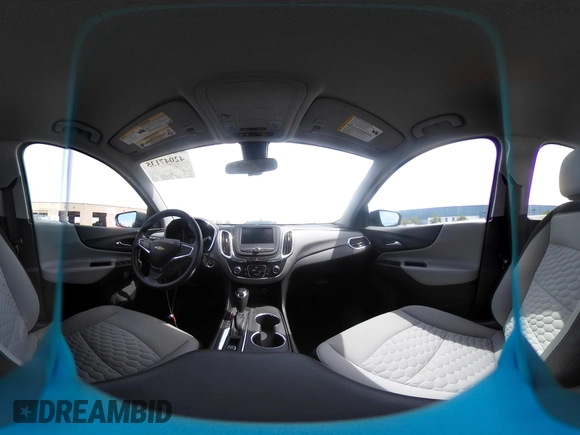 2020 Chevrolet Equinox LS with VIN 2GNAXHEV6L6273594, listed as a IAAI auction lot 42047135 with 56,028 mi miles and . Bid and sale history available at DreamBid. Image 19.