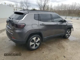 2017 Jeep Compass Latitude with VIN 3C4NJDBB2HT656451, listed as a Copart auction lot 49722475 with 143,765 mi miles and Non Repairable. Bid and sale history available at carsss.com. Image 3.