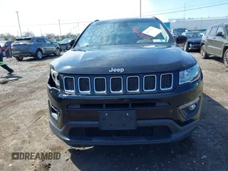 2020 Jeep Compass Latitude with VIN 3C4NJDBB6LT219710, listed as a IAAI auction lot 41907981 with 41,256 mi miles. Bid and sale history available at carsss.com. Image 11.