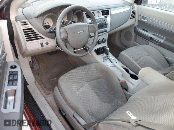 2008 Chrysler Sebring LX with VIN 1C3LC45K18N231952, listed as a Copart auction lot 78195234 with 0 mi miles and Salvage Title. Bid and sale history available at carsss.com. Image 8.