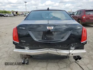 2016 Cadillac CT6 Luxury AWD with VIN 1G6KD5RS8GU165637, listed as a Copart auction lot 55574075 with 34,675 mi miles and Salvage title. Bid and sale history available at DreamBid. Image 6.