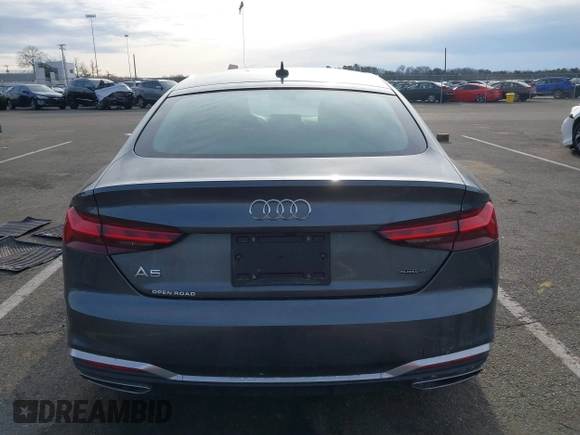 2023 Audi A5 Sportback S line Premium Plus with VIN WAUFACF5XPA055830, listed as a IAAI auction lot 41506151 with 10,562 mi miles. Bid and sale history available at carsss.com. Image 16.
