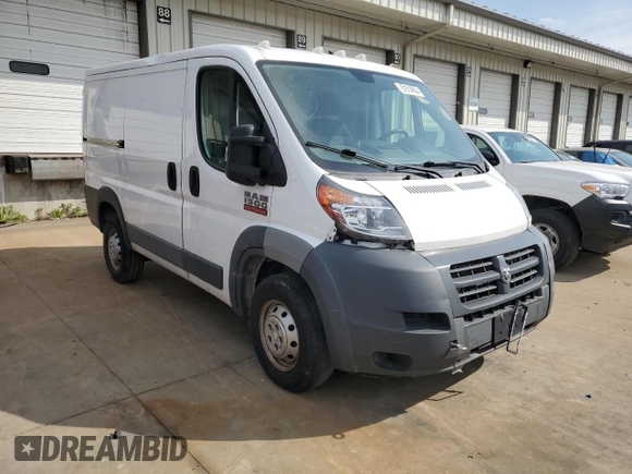 2017 Ram ProMaster Cargo with VIN 3C6TRVNG4HE538958, listed as a Copart auction lot 57314824 with 330,615 mi miles and Clean Title. Bid and sale history available at carsss.com. Image 4.