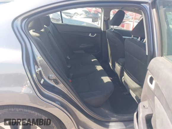 2013 Honda Civic EX with VIN 19XFB2F82DE281132, listed as a IAAI auction lot 41990142 with 96,275 mi miles and . Bid and sale history available at DreamBid. Image 8.