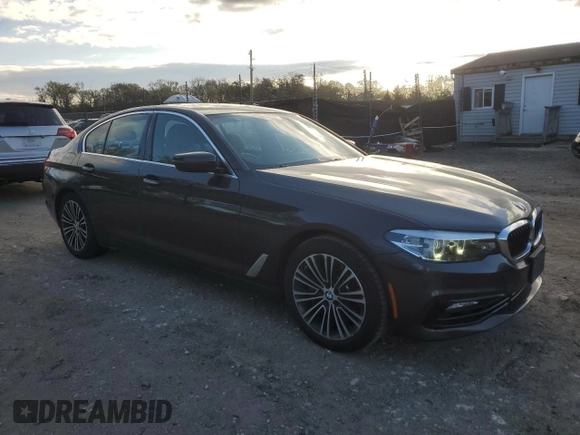 2018 BMW 5 Series 530i xDrive with VIN WBAJA7C57JWA74922, listed as a Copart auction lot 53491435 with 115,548 mi miles and Clean Title. Bid and sale history available at carsss.com. Image 4.