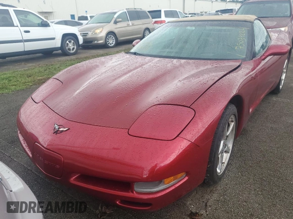 2000 Chevrolet Corvette with VIN 1G1YY32G1Y5121411, listed as a Copart auction lot 75039224 with 0 mi miles and Non Repairable. Bid and sale history available at carsss.com. Image 5.