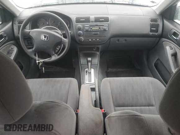 2003 Honda Civic LX z VIN 2HGES16593H517212, wystawiony jako Copart lot #50229755 z przebiegiem 68 033 mil mil oraz Czysty tytuł • Clean title. Historia ofert i sprzedaży dostępna na DreamBid. Obrazek 8.