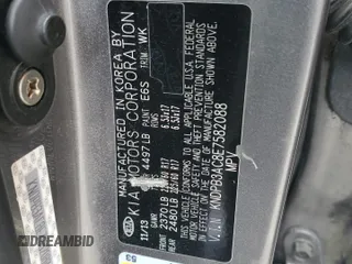 2014 Kia Sportage LX with VIN KNDPB3AC8E7582088, listed as a Copart auction lot 53486325 with 185,601 mi miles and Salvage Title. Bid and sale history available at carsss.com. Image 13.