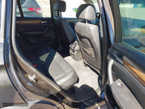 2013 BMW X3 xDrive28i with VIN 5UXWX9C51D0A28303, listed as a IAAI auction lot 41794983 with 98,123 mi miles. Bid and sale history available at carsss.com. Image 8.