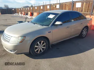 2008 Ford Taurus SEL with VIN 1FAHP24W38G111319, listed as a IAAI auction lot 41585092 with 216,419 mi miles. Bid and sale history available at carsss.com. Image 17.