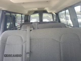 2019 Chevrolet Express Passenger LT with VIN 1GAZGPFG4K1252856, listed as a Copart auction lot 57459135 with 159,676 mi miles and Salvage title. Bid and sale history available at DreamBid. Image 10.