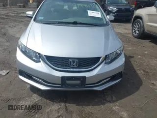 2015 Honda Civic Sedan LX with VIN 19XFB2F50FE702158, listed as a IAAI auction lot 41946929 with 48,646 mi miles. Bid and sale history available at carsss.com. Image 12.