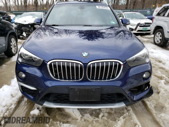 2018 BMW X1 xDrive28i with VIN WBXHT3C37J5K27663, listed as a Copart auction lot 38185933 with 61,894 mi miles. Bid and sale history available at carsss.com. Image 5.