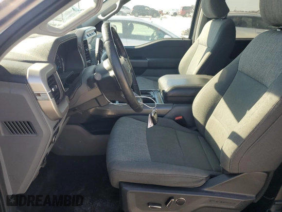 2021 Ford F-150 XL with VIN 1FTFW1CD8MFB06471, listed as a Copart auction lot 46922515 with 44,790 mi miles and Salvage title. Bid and sale history available at DreamBid. Image 7.