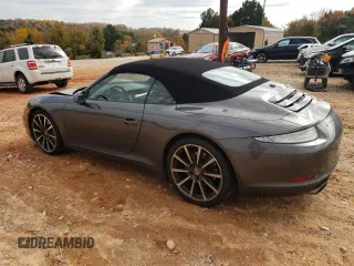 2014 Porsche 911 Carrera with VIN WP0CA2A95ES140592, listed as a Copart auction lot 78244214 with 50,166 mi miles and Salvage Title. Bid and sale history available at carsss.com. Image 2.