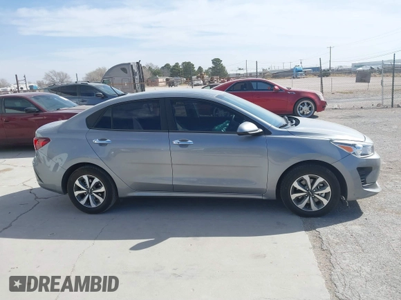 2023 Kia Rio LX with VIN 3KPA24AD3PE592647, listed as a IAAI auction lot 41703960 with 16,480 mi miles. Bid and sale history available at carsss.com. Image 13.