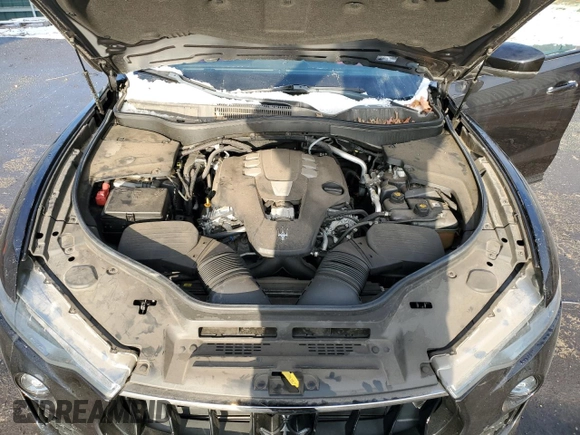 2019 Maserati Levante GranSport with VIN ZN661XUS0KX337384, listed as a Copart auction lot 82581764 with 31,926 mi miles and Salvage Title. Bid and sale history available at carsss.com. Image 12.