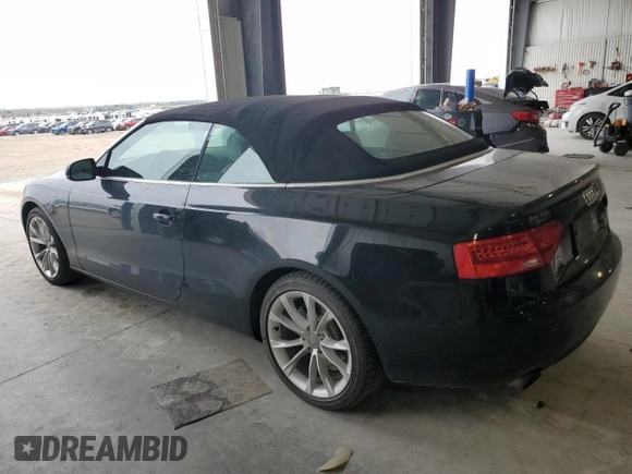 2013 Audi A5 Premium Plus with VIN WAULFAFH7DN006558, listed as a Copart auction lot 54181985 with 110,055 mi miles and Clean Title. Bid and sale history available at carsss.com. Image 2.