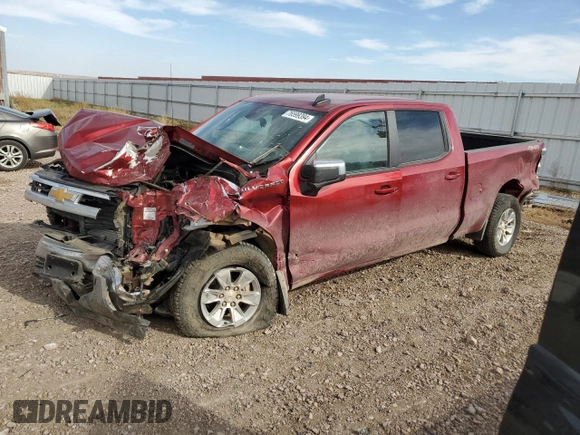2024 Chevrolet Silverado 1500 LT with VIN 3GCPDDEK6RG295201, listed as a Copart auction lot 76599394 with 0 mi miles and Salvage Title. Bid and sale history available at carsss.com. Image 1.