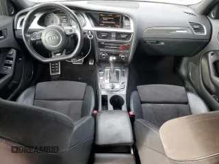 2016 Audi S4 Premium Plus with VIN WAUBGAFL3GA001706, listed as a Copart auction lot 87607535 with 125,466 mi miles and Salvage Title. Bid and sale history available at carsss.com. Image 8.