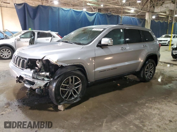 2019 Jeep Grand Cherokee Limited with VIN 1C4RJFBG6KC729784, listed as a Copart auction lot 52403455 with 201,318 mi miles and Clean title. Bid and sale history available at DreamBid. Image 1.